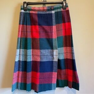 vintage Pandora wool circle skirt